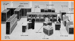 Roomful of old computer, back in the day